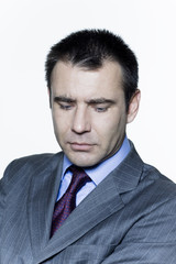 thinking business man