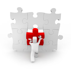 Business concept isolated on white