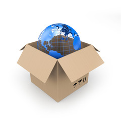 Business concept isolated on white