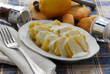 Patate in fricassea - Contorni della cucina in Lombardia