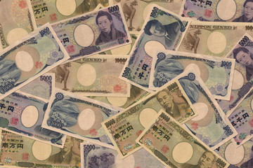 Billets de banque en yens