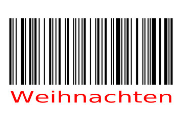 Barcode Weihnachten