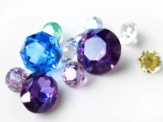 Fotobehang Multicolor gemstones close-up © Anh Nguyen
