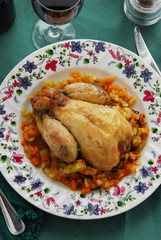 Pollo al forno - Secondi di carne - Cucina del Veneto