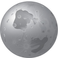 moon sphere illustration in high detail - nasa
