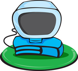 Naklejka premium pc icon
