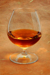 glass of  brandy