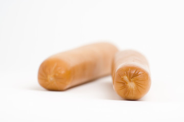 fast food, delicious hot dog isolated over white background