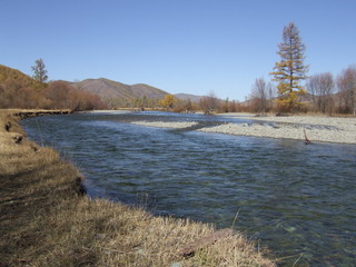 River in Mongolia