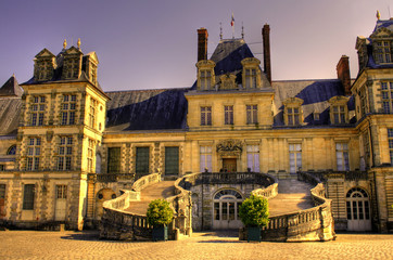 Fototapeta na wymiar Chateau Fontainebleau