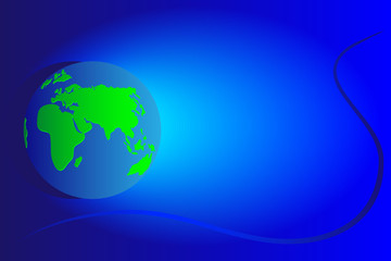 continents Europe and Africa