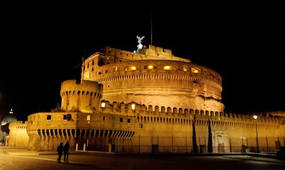Chateau Sain Ange vu de nuit - Vatican