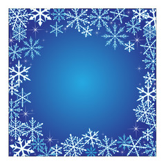 Schneeflocken-Hintergrund