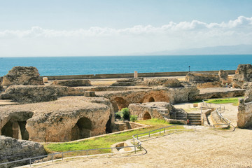 Ancient ruins in Carthage
