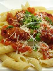 Penne and Tomato sauce