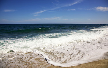 Waves on the Mediterranean sea