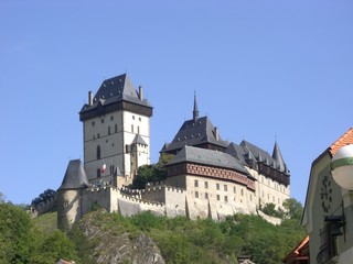 Fototapeta na wymiar Chateau de Karljstein