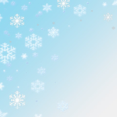 Fototapeta na wymiar Schnee Hintergrund