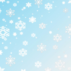 Naklejka na ściany i meble Schnee Hintergrund