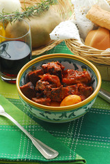 Agnello al pomodoro con patate - Secondi - Ricetta Emilia R.