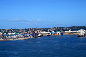 Fototapeta na wymiar portu Durban, Republika Południowej Afryki
