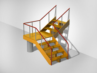 Iron ladder