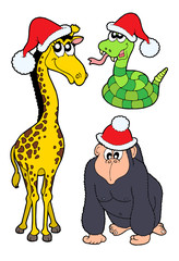 Christmas animals collection 2