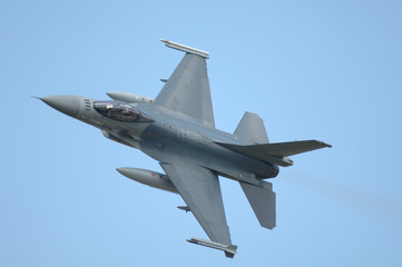 Fototapeta na wymiar Amerykańska Fighter Jet