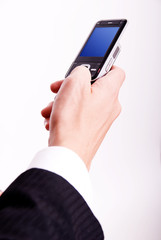 Das Handy in der Hand © Christian Stoll