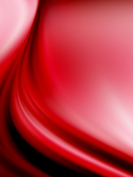 red presentation waves