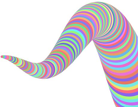 Vortice di  cerchi colorati