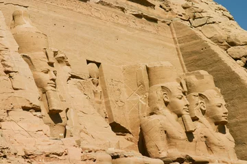 Foto auf Alu-Dibond temple de Ramses 2 - Abu Simbel © Eléonore H