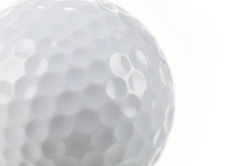 Golf Ball close up shot
