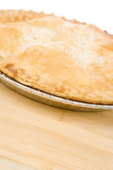 Apple Pie close up shot