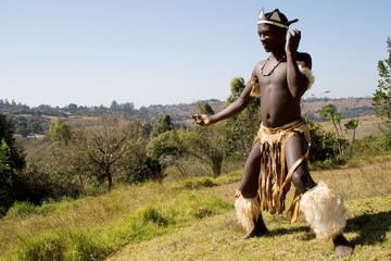 african zulu man
