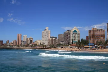 Zelfklevend Fotobehang stad Durban, Zuid-Afrika © michaeljung