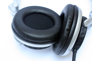 Fototapeta na wymiar a pair of DJ Headphones