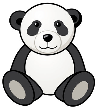 Fototapeta Toy panda