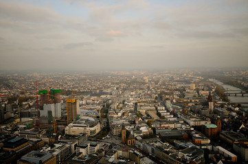 Obraz premium Skyline von Frankfurt