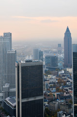 Obraz na płótnie Canvas Skyline von Frankfurt