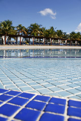 Pool in Hotelanlage