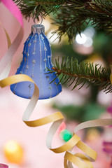 holiday series: close up of christmas decoration