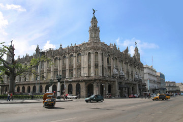 Fototapeta na wymiar Kuba, Havane, Quartier du Capitole