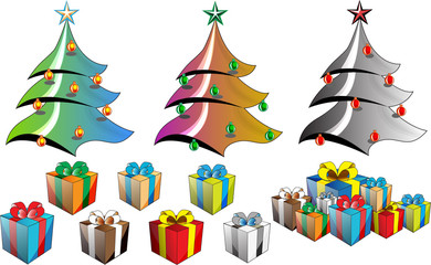 Christmas Tree and Gifts