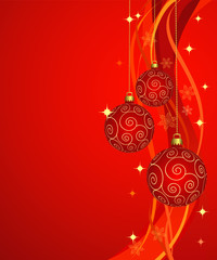 beautiful christmas baubles