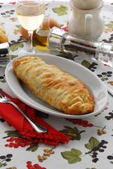 Strudel di funghi e melanzane - Secondi Lombardia