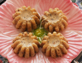 Panna cotta con nocciole tostate - Dolci Lombardia