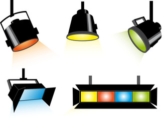 Five spotlights