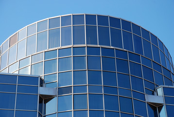 Office building and blue sky (4)