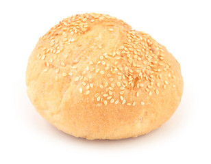 isolated bun on a white background